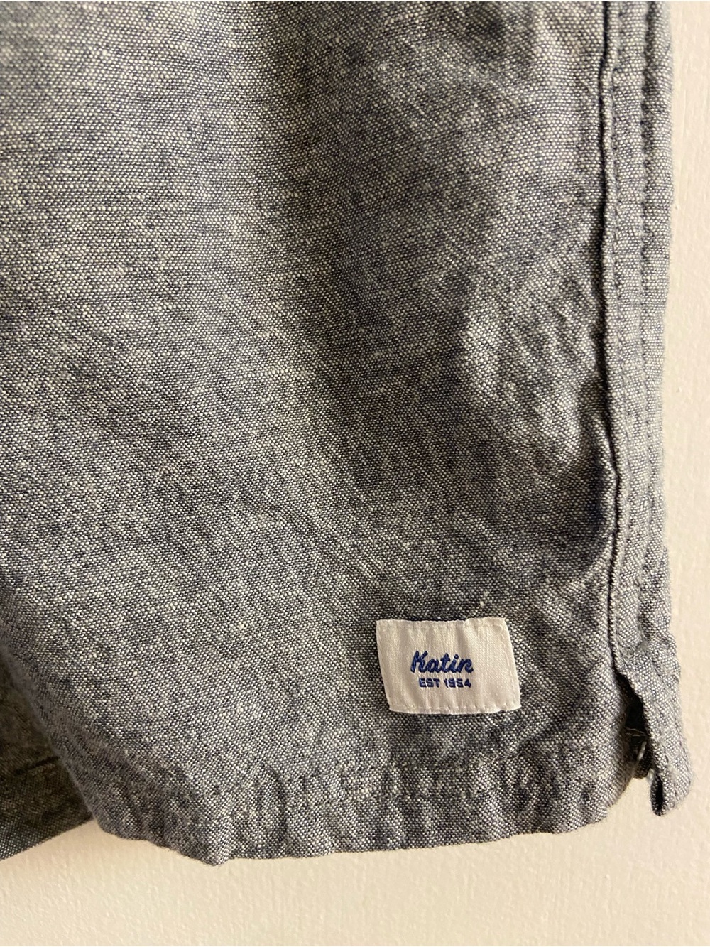 Karin linen cotton shorts drawstring men Surf Beach S/M NWT - Picture 4 of 8